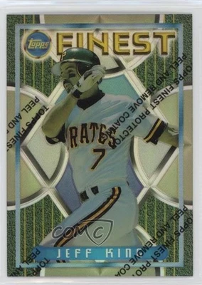 1995 Topps Finest Refractor Jeff King #133 - Image 1 of 2