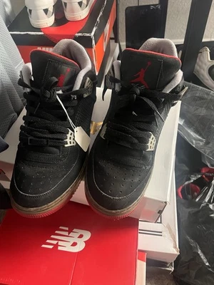 Nike Air Jordan Fusion 4 Bred - Image 1 of 4