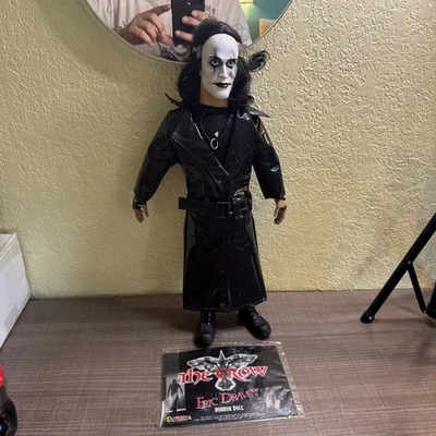 18" Eric Draven The Crow The Raven Action Figure Rare Spencer Doll Doll 2001 - Image 1 of 4