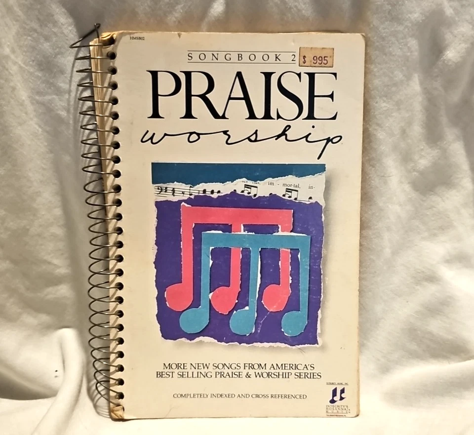 Integrity's Hosanna! Music Songbook 2 1988 Praise Worship Spiral Paperback - Image 1 of 4