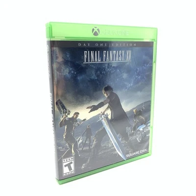 Final Fantasy XV Day One Edition Xbox One 2016 CIB Very Good Complete - Image 1 of 4