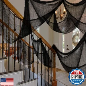 590" x 30" Halloween Creepy Cloth Spooky Halloween Decorations Indoor Outdoor - Picture 1 of 5