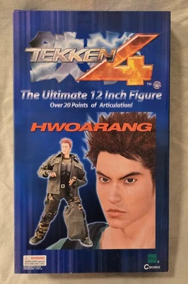 Boneco TEKKEN 4 Hwoarang The Ultimate 12" polegadas Namco limitado novo na caixa - Imagem 1 de 4