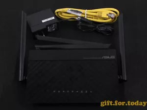 ASUS Wireless-AC1200 Wi-Fi Router RT-AC1200 Wireless Router Free Shipping - Picture 1 of 5
