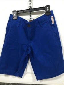 ARIZONA JEAN CO - BOYS - CHINO SHORTS - BLUE - SIZE 8 HUSKY (TW-3442) - Picture 1 of 6