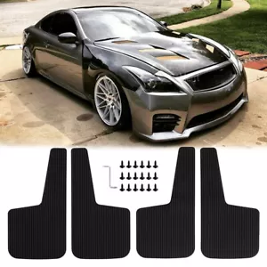 Guardabarros guardabarros guardabarros guardabarros guardabarros 4 piezas para Infiniti G37x 2009-2013 - Imagen 1 de 16