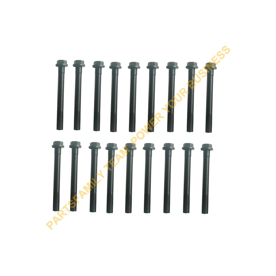 Engine Head Bolt Kit for Yanmar 4TNV84 4D84-2 4D84-3 Diesel Excavator Generator - Image 1 of 4