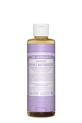 1x Dr. Bronners 18-IN-1 Naturseife Lavendel vegan & fair trade 240ml