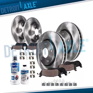For 2006 - 2018 Toyota RAV4 296mm Front Rear Disc Rotors Brake Pads Brakes Kit - Picture 1 of 11