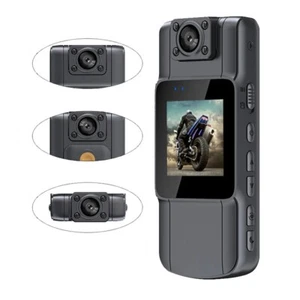 HD 1080P Audio Video DVR IR Night Cam WIFI Camcorder Mini Police Body Camera UK - Picture 1 of 6
