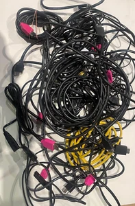 (5°) LOTTO misto 30 CAVI , 2 POLI C7 , rete, telefono e hdmi - Photo 1/6