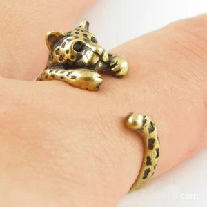 Cheetah Rings - Gold Color - Adjustable (R41) - Picture 1 of 1