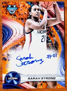 Mini refractor de diamante Bowman Best U Sarah naranja fuerte 2024-25 automático # 18/25 - Imagen 1 de 2
