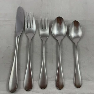 Oneida OMNI Stainless CUBE Satin Flatware CHOICE - Picture 1 of 8