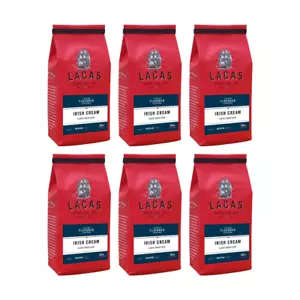 Crema irlandesa Lacas, café molido medio fino, paquete de 6, 12 oz cada uno - Imagen 1 de 6