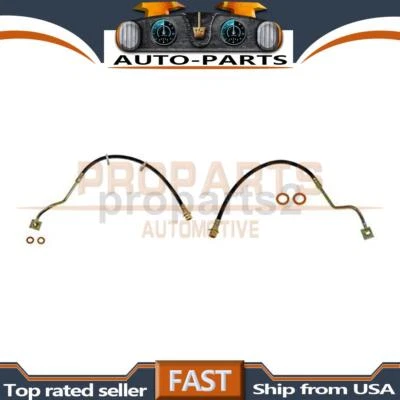 2x Kit de manguera de freno hidráulico delantera para Ford F-250 Super Duty 7,3 L 4x4 1999-2003 Foto 1 de 4