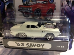 MUSCLE MACHINES 1963 PLYMOUTH SAVOY 1:64 DIECAST 63 SAVOY - Picture 1 of 3