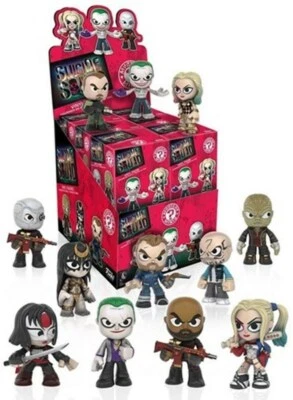 FUNKO MYSTERY MINIS DC SUICIDE SQUAD 9114 VINYL FIGURES COLLEZIONE COMPLETA 12PZ - Immagine 1 di 4