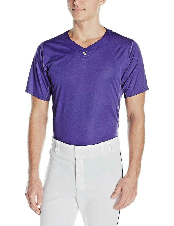 NUEVO CON ETIQUETAS Para Hombres XX Grande XXL Easton Adulto M5 Homeplate Camiseta Deportiva Púrpura Foto 1 de 4