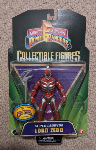 2008 Bandai Mighty Morphin Power Rangers Super Legends Lord Zedd Action Figure Cover