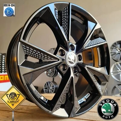 RS5 Kit 4 Cerchi In Lega da 18'' Compatibili con Skoda Karaq Kodiaq Eniaq Yeti➡️ - Immagine 1 di 4