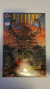 MALIBU COMICS Rune #1 9.0 ottime condizioni/nm - Foto 1 di 1