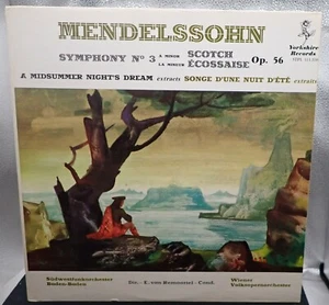 Mendelssohn Symphony No 3 - Remoortel, Sudwestfunkorchester - Yorkshire - Imagen 1 de 3