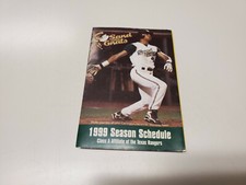 RS20 Savannah Sand Gnats 1999 Minor Baseball Pocket Schedule - BellSouth