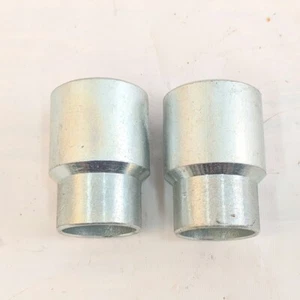 2x 113255107X For Bus Beetle Type 3 Ghia Heater Box Exchanger 2in Repair Stubs - Picture 1 of 9