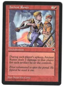 Artefacto de colección poco común Tempest RTG Ancient Runes Tempest sin jugar casi nuevo - Imagen 1 de 2