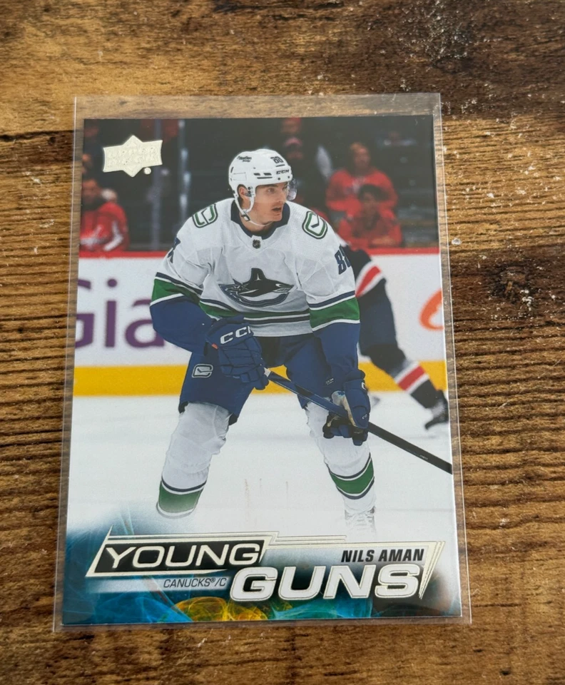 2022-23 Upper Deck Young Guns Hockey Rookie RC #454 Nils Aman - Image 1 of 1