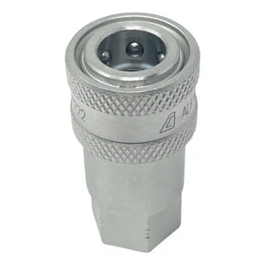 Acoplamiento hidráulico de liberación rápida de 1/4", serie A, zócalo hembra de 1/4" x 1/4" Fe... - Imagen 1 de 1