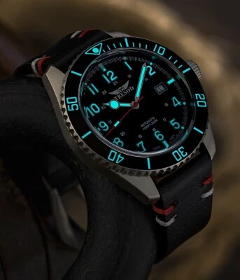 Reloj Tresod Ocean Master HECHO EN SUIZA SW200 Automático Esfera Negra Bisel Cerámico SS Foto 1 de 4
