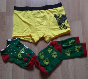 Kinder Kleidungspaket, Junge, Gr. 140, 3-teilig, Boxer und 2 Paare Socken, NEU - Bild 1 von 3
