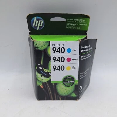 Original HP 940 Tintenpatrone 3er Pack abgelaufen 10/2016 Open Box - Bild 1 von 4