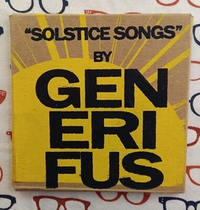 Generifus Solstice Songs 2008 Indie Rock CD Album VG+ - Picture 1 of 5