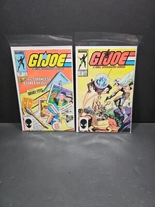 G.I. Joe A Real American Hero Issue #26 & #59 Marvel Comic Book Lot Good - Picture 1 of 24