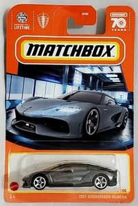2023 MATCHBOX - 2021 KOENIGSEGG GEMERA 45/100 - 1:64 - Picture 1 of 5