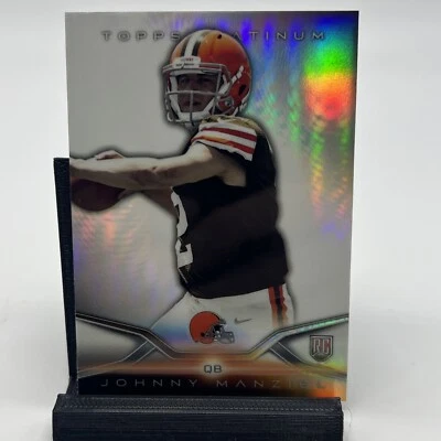 2014 Topps Platinum - #126 Johnny Manziel (RC) - Image 1 of 2