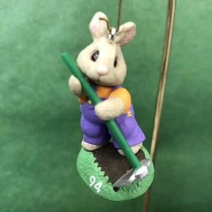 Hallmark Keepsake Easter Spring Ornament Tilling Time 1994 Easter Collection - Picture 1 of 4