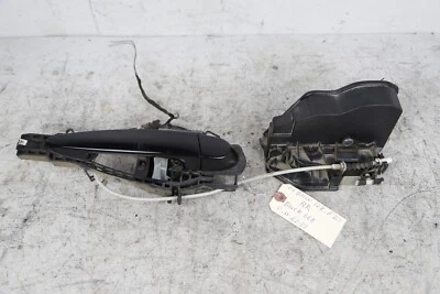 Manija de puerta trasera derecha BMW F30 con pestillo negro azabache 668 2012-2018 pieza OEM Foto 1 de 4