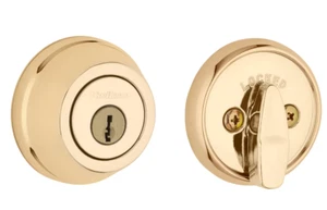 Kwikset 780 L03 RCAL 97809-006 Messing poliert 780 3 Riegel Einzyl. - Bild 1 von 1