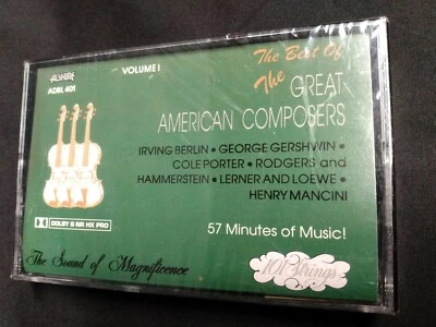 Best of The Great American Composers Volume 1 Audio Cassette Tape - Image 1 of 2