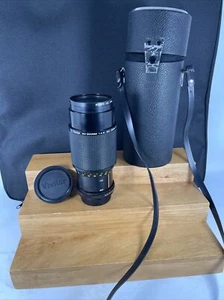 Vintage Vivitar 80-200mm Zoom Camera lens 1:4.5 MC NO.28170921 58MM w Case - Picture 1 of 9