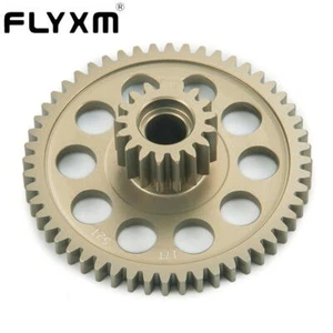 FLYXM RC Car Alu Counter Gear 52T/17T for Tamiya Blackfoot Monster Beetl Upgrade - Picture 1 of 7