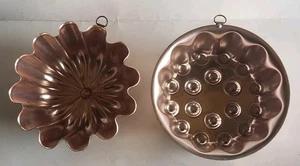 Vintage Aluminium Jello Formen Wand Hamgers (2) Lot - Bild 1 von 5