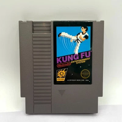 Kung-Fu Nintendo Entertainment System NES Fighting Game Cartridge + Sleeve - Image 1 of 4