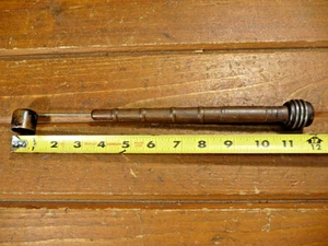Antique Candle Snuffer Vitnage Wood Handle - Picture 1 of 7