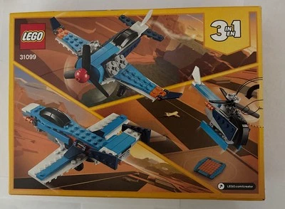 LEGO Creator 3 in 1 Propeller Plane Building Set 31099 RETIRED/ NEW/ SEALED - Image 1 of 2