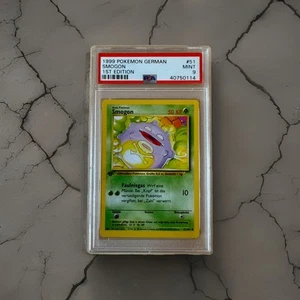 Pokemon Smogon Koffing 1st Edition 1999 51/102 Base Set German PSA 9 - Picture 1 of 2